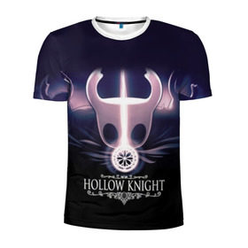 Мужская футболка 3D спортивная с принтом Hollow Knight в городе Новоалтайск, 100% полиэстер с улучшенными характеристиками | приталенный силуэт, круглая горловина, широкие плечи, сужается к линии бедра | hollow knight | детская | для детей | игра | компьютерная игра | королевство | рыцарь | темный рыцарь | холлов кнайт | экшен