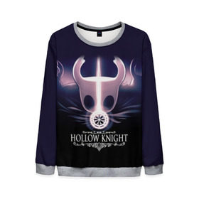 Мужской свитшот 3D с принтом Hollow Knight в городе Новоалтайск, 100% полиэстер с мягким внутренним слоем | круглый вырез горловины, мягкая резинка на манжетах и поясе, свободная посадка по фигуре | hollow knight | детская | для детей | игра | компьютерная игра | королевство | рыцарь | темный рыцарь | холлов кнайт | экшен