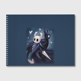 Альбом для рисования с принтом Hollow Knight в городе Новоалтайск, 100% бумага
 | матовая бумага, плотность 200 мг. | hollow knight | детская | для детей | игра | компьютерная игра | королевство | рыцарь | темный рыцарь | холлов кнайт | экшен
