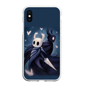Чехол для iPhone XS Max матовый с принтом Hollow Knight в городе Новоалтайск, Силикон | Область печати: задняя сторона чехла, без боковых панелей | hollow knight | детская | для детей | игра | компьютерная игра | королевство | рыцарь | темный рыцарь | холлов кнайт | экшен
