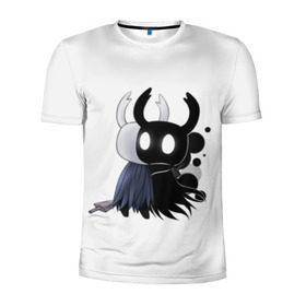 Мужская футболка 3D спортивная с принтом Hollow Knight в городе Новоалтайск, 100% полиэстер с улучшенными характеристиками | приталенный силуэт, круглая горловина, широкие плечи, сужается к линии бедра | hollow knight | детская | для детей | игра | компьютерная игра | королевство | рыцарь | темный рыцарь | холлов кнайт | экшен