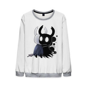 Мужской свитшот 3D с принтом Hollow Knight в городе Новоалтайск, 100% полиэстер с мягким внутренним слоем | круглый вырез горловины, мягкая резинка на манжетах и поясе, свободная посадка по фигуре | hollow knight | детская | для детей | игра | компьютерная игра | королевство | рыцарь | темный рыцарь | холлов кнайт | экшен