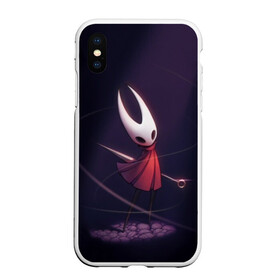 Чехол для iPhone XS Max матовый с принтом Hollow Knight в городе Новоалтайск, Силикон | Область печати: задняя сторона чехла, без боковых панелей | hollow knight | детская | для детей | игра | компьютерная игра | королевство | рыцарь | темный рыцарь | холлов кнайт | экшен