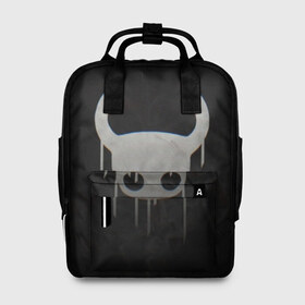 Женский рюкзак 3D с принтом Hollow Knight в городе Новоалтайск, 100% полиэстер | лямки с регулируемой длиной, сверху ручки, чтобы рюкзак нести как сумку. Основное отделение закрывается на молнию, как и внешний карман. Внутри два дополнительных кармана, один из которых закрывается на молнию. По бокам два дополнительных кармашка, куда поместится маленькая бутылочка
 | hollow knight | детская | для детей | игра | компьютерная игра | королевство | рыцарь | темный рыцарь | холлов кнайт | экшен