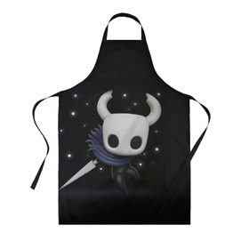 Фартук 3D с принтом Hollow Knight в городе Новоалтайск, 100% полиэстер | общий размер — 65 х 85 см, ширина нагрудника — 26 см, горловина — 53 см, длина завязок — 54 см, общий обхват в поясе — 173 см. Принт на завязках и на горловине наносится с двух сторон, на основной части фартука — только с внешней стороны | hollow knight | детская | для детей | игра | компьютерная игра | королевство | рыцарь | темный рыцарь | холлов кнайт | экшен
