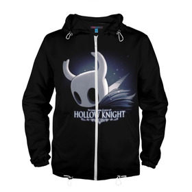 Мужская ветровка 3D с принтом Hollow Knight в городе Новоалтайск, 100% полиэстер | подол и капюшон оформлены резинкой с фиксаторами, два кармана без застежек по бокам, один потайной карман на груди | Тематика изображения на принте: games | hallownest | hollow knight | безымянный рыцарь | бои | враги | заброшенное королевство | игра | игра пк | исследование | компьютерная игра | насекомые | персонаж | поиск | приключения | секреты