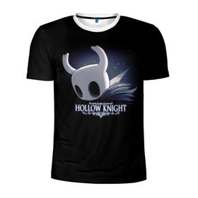 Мужская футболка 3D спортивная с принтом Hollow Knight в городе Новоалтайск, 100% полиэстер с улучшенными характеристиками | приталенный силуэт, круглая горловина, широкие плечи, сужается к линии бедра | games | hallownest | hollow knight | безымянный рыцарь | бои | враги | заброшенное королевство | игра | игра пк | исследование | компьютерная игра | насекомые | персонаж | поиск | приключения | секреты