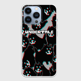 Чехол для iPhone 13 Pro с принтом Undertale (Надоедливый пёс). в городе Новоалтайск,  |  | Тематика изображения на принте: 3d | glitch | pixel | undertale | андертейл | без глаз | глитч | игра | надоедливая собака | надоедливый пес | надпись | пиксель | пикселя | подземная история | текстура