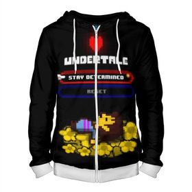 Мужская толстовка 3D на молнии с принтом Undertale. в городе Новоалтайск, 100% полиэстер | длина до линии бедра, манжеты и пояс оформлены мягкой тканевой резинкой, двухслойный капюшон со шнурком для регулировки, спереди молния, по бокам два кармана | 3d | pixel | undertale | абстракция | андертейл | геометрия | игра | надпись | пиксель | пикселя | подземная история | сердце | текстура