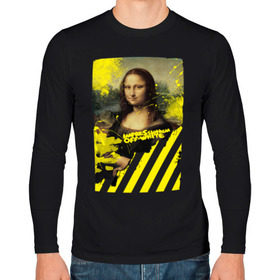 Мужской лонгслив хлопок с принтом mona lisa в городе Новоалтайск, 100% хлопок |  | impressionism off white | mona lisa | off white | off white купить | off white мужской | off white цена