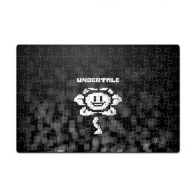 Пазл магнитный 126 элементов с принтом Undertale. в городе Новоалтайск, полимерный материал с магнитным слоем | 126 деталей, размер изделия —  180*270 мм | 3d | pixel | undertale | абстракция | андертейл | геометрия | игра | надпись | пиксель | пикселя | подземная история | текстура | цветок
