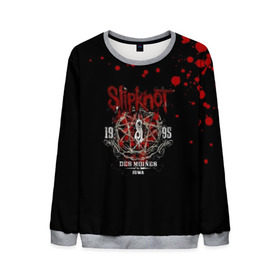 Мужской свитшот 3D с принтом Slipknot в городе Новоалтайск, 100% полиэстер с мягким внутренним слоем | круглый вырез горловины, мягкая резинка на манжетах и поясе, свободная посадка по фигуре | slipknot | джей вайнберг | кори тейлор | крис фен | крэйг джонс | метал | мик томсон | музыка | петля | рок | сид уилсон | скользящий узел | слайпкнот | слипкнот | слипнот | удавка