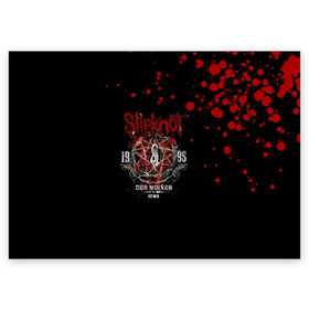 Поздравительная открытка с принтом Slipknot в городе Новоалтайск, 100% бумага | плотность бумаги 280 г/м2, матовая, на обратной стороне линовка и место для марки
 | slipknot | джей вайнберг | кори тейлор | крис фен | крэйг джонс | метал | мик томсон | музыка | петля | рок | сид уилсон | скользящий узел | слайпкнот | слипкнот | слипнот | удавка