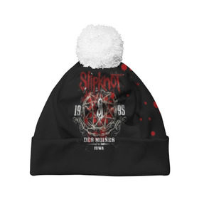 Шапка 3D c помпоном с принтом Slipknot в городе Новоалтайск, 100% полиэстер | универсальный размер, печать по всей поверхности изделия | slipknot | джей вайнберг | кори тейлор | крис фен | крэйг джонс | метал | мик томсон | музыка | петля | рок | сид уилсон | скользящий узел | слайпкнот | слипкнот | слипнот | удавка