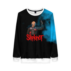 Женский свитшот 3D с принтом Slipknot в городе Новоалтайск, 100% полиэстер с мягким внутренним слоем | круглый вырез горловины, мягкая резинка на манжетах и поясе, свободная посадка по фигуре | slipknot | джей вайнберг | кори тейлор | крис фен | крэйг джонс | метал | мик томсон | музыка | петля | рок | сид уилсон | скользящий узел | слайпкнот | слипкнот | слипнот | удавка
