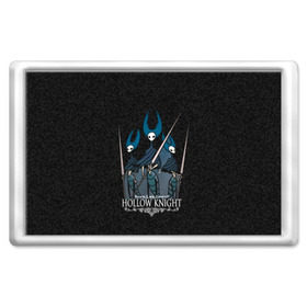 Магнит 45*70 с принтом Hollow Knight (Богомол). в городе Новоалтайск, Пластик | Размер: 78*52 мм; Размер печати: 70*45 | Тематика изображения на принте: 3d | cherry magic | hollow knight | mantis | богомол | игра | лорды | полый рыцарь | холлоу найт