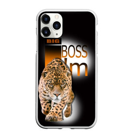 Чехол для iPhone 11 Pro Max матовый с принтом Я Босс Im big boss в городе Новоалтайск, Силикон |  | big boss | кружка с леопардом
купить | купить футболку boss | купить футболку босс | подарок начальнику | стильная футболка | футболка с леопардом купить | я босс | я начальник