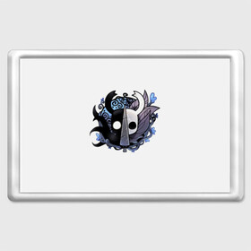 Магнит 45*70 с принтом Hollow Knight в городе Новоалтайск, Пластик | Размер: 78*52 мм; Размер печати: 70*45 | Тематика изображения на принте: hollow knight | детская | для детей | игра | компьютерная игра | королевство | рыцарь | темный рыцарь | холлов кнайт | экшен