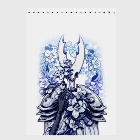 Скетчбук с принтом Hollow Knight в городе Новоалтайск, 100% бумага
 | 48 листов, плотность листов — 100 г/м2, плотность картонной обложки — 250 г/м2. Листы скреплены сверху удобной пружинной спиралью | hollow knight | детская | для детей | игра | компьютерная игра | королевство | рыцарь | темный рыцарь | холлов кнайт | экшен