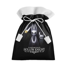Подарочный 3D мешок с принтом Hollow Knight в городе Новоалтайск, 100% полиэстер | Размер: 29*39 см | Тематика изображения на принте: hollow knight | детская | для детей | игра | компьютерная игра | королевство | рыцарь | темный рыцарь | холлов кнайт | экшен
