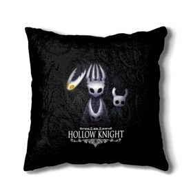 Подушка 3D с принтом Hollow Knight в городе Новоалтайск, наволочка – 100% полиэстер, наполнитель – холлофайбер (легкий наполнитель, не вызывает аллергию). | состоит из подушки и наволочки. Наволочка на молнии, легко снимается для стирки | hollow knight | детская | для детей | игра | компьютерная игра | королевство | рыцарь | темный рыцарь | холлов кнайт | экшен