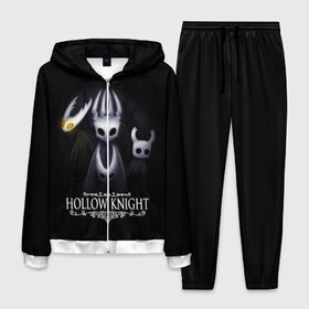Мужской костюм 3D с принтом Hollow Knight в городе Новоалтайск, 100% полиэстер | Манжеты и пояс оформлены тканевой резинкой, двухслойный капюшон со шнурком для регулировки, карманы спереди | hollow knight | детская | для детей | игра | компьютерная игра | королевство | рыцарь | темный рыцарь | холлов кнайт | экшен