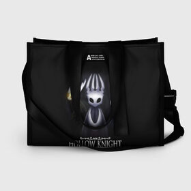 Сумка-шоппер 3D с принтом Hollow Knight в городе Новоалтайск, 100% полиэстер | застегивается на металлическую кнопку; внутренний карман застегивается на молнию. Стенки укреплены специальным мягким материалом, чтобы защитить содержимое от несильных ударов
 | hollow knight | детская | для детей | игра | компьютерная игра | королевство | рыцарь | темный рыцарь | холлов кнайт | экшен
