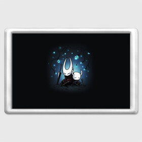 Магнит 45*70 с принтом Hollow Knight в городе Новоалтайск, Пластик | Размер: 78*52 мм; Размер печати: 70*45 | Тематика изображения на принте: hollow knight | детская | для детей | игра | компьютерная игра | королевство | рыцарь | темный рыцарь | холлов кнайт | экшен