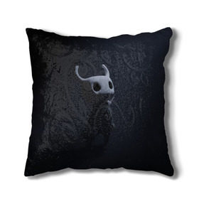 Подушка 3D с принтом Hollow Knight в городе Новоалтайск, наволочка – 100% полиэстер, наполнитель – холлофайбер (легкий наполнитель, не вызывает аллергию). | состоит из подушки и наволочки. Наволочка на молнии, легко снимается для стирки | hollow knight | детская | для детей | игра | компьютерная игра | королевство | рыцарь | темный рыцарь | холлов кнайт | экшен