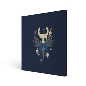 Холст квадратный с принтом Hollow Knight в городе Новоалтайск, 100% ПВХ |  | hollow knight | детская | для детей | игра | компьютерная игра | королевство | рыцарь | темный рыцарь | холлов кнайт | экшен