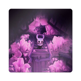Магнит виниловый Квадрат с принтом Hollow Knight в городе Новоалтайск, полимерный материал с магнитным слоем | размер 9*9 см, закругленные углы | Тематика изображения на принте: hollow knight | детская | для детей | игра | компьютерная игра | королевство | рыцарь | темный рыцарь | холлов кнайт | экшен