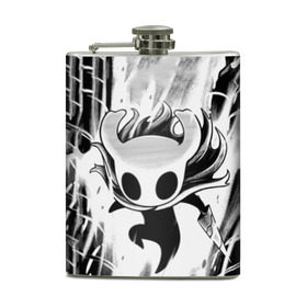 Фляга с принтом Hollow Knight в городе Новоалтайск, металлический корпус | емкость 0,22 л, размер 125 х 94 мм. Виниловая наклейка запечатывается полностью | hollow knight | детская | для детей | игра | компьютерная игра | королевство | рыцарь | темный рыцарь | холлов кнайт | экшен