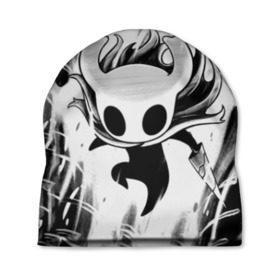 Шапка 3D с принтом Hollow Knight в городе Новоалтайск, 100% полиэстер | универсальный размер, печать по всей поверхности изделия | hollow knight | детская | для детей | игра | компьютерная игра | королевство | рыцарь | темный рыцарь | холлов кнайт | экшен