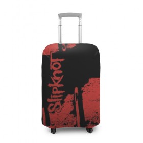 Чехол для чемодана 3D с принтом Slipknot в городе Новоалтайск, 86% полиэфир, 14% спандекс | двустороннее нанесение принта, прорези для ручек и колес | band | corey taylor | jim root | metal | mick thomson | music | official | альтернативный | глэм | готик | гранж | метал | музыка | пост | рок | хард