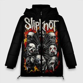 Женская зимняя куртка 3D с принтом Slipknot в городе Новоалтайск, верх — 100% полиэстер; подкладка — 100% полиэстер; утеплитель — 100% полиэстер | длина ниже бедра, силуэт Оверсайз. Есть воротник-стойка, отстегивающийся капюшон и ветрозащитная планка. 

Боковые карманы с листочкой на кнопках и внутренний карман на молнии | band | corey taylor | jim root | metal | mick thomson | music | official | альтернативный | глэм | готик | гранж | метал | музыка | пост | рок | хард