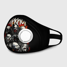 Маска из неопрена с принтом Slipknot в городе Новоалтайск, неопрен 100% | Форма огибающая нос. Резинки для ушей с дополнительной резинкой на затылке. Клапан для выдоха для активного дыхания при занятиях спортом. Эластичный материал маски и окантовки для лучшего растяжения и прилегания маски.  | band | corey taylor | jim root | metal | mick thomson | music | official | альтернативный | глэм | готик | гранж | метал | музыка | пост | рок | хард