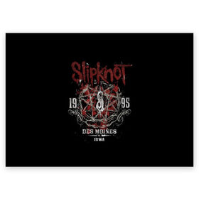 Поздравительная открытка с принтом Slipknot в городе Новоалтайск, 100% бумага | плотность бумаги 280 г/м2, матовая, на обратной стороне линовка и место для марки
 | Тематика изображения на принте: band | corey taylor | jim root | metal | mick thomson | music | official | альтернативный | глэм | готик | гранж | метал | музыка | пост | рок | слипкнот | хард
