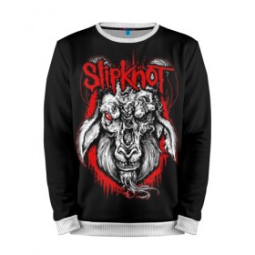 Мужской свитшот 3D с принтом Slipknot в городе Новоалтайск, 100% полиэстер с мягким внутренним слоем | круглый вырез горловины, мягкая резинка на манжетах и поясе, свободная посадка по фигуре | band | corey taylor | jim root | metal | mick thomson | music | official | альтернативный | глэм | готик | гранж | метал | музыка | пост | рок | слипкнот | хард