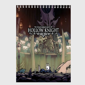 Скетчбук с принтом HOLLOW KNIGHT в городе Новоалтайск, 100% бумага
 | 48 листов, плотность листов — 100 г/м2, плотность картонной обложки — 250 г/м2. Листы скреплены сверху удобной пружинной спиралью | game | games | hallownest | hollow knight | безымянный рыцарь | бои | враги | заброшенное королевство | игра | исследование | компьютерная игра | насекомые | персонаж | поиск | приключения | секреты