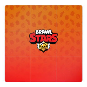 Магнитный плакат 3Х3 с принтом Brawl Stars. в городе Новоалтайск, Полимерный материал с магнитным слоем | 9 деталей размером 9*9 см | 3d | brawl stars | moba | pattern | red | абстракция | бравл старс | геометрия | жанр | игра | красный | лого | логотип | надпись | паттерн | текстура