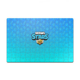 Пазл магнитный 126 элементов с принтом Brawl Stars. в городе Новоалтайск, полимерный материал с магнитным слоем | 126 деталей, размер изделия —  180*270 мм | Тематика изображения на принте: 3d | blue | brawl stars | moba | pattern | абстракция | бравл старс | геометрия | жанр | игра | лого | логотип | надпись | паттерн | синий | текстура