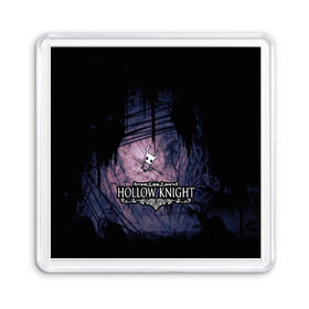 Магнит 55*55 с принтом HOLLOW KNIGHT в городе Новоалтайск, Пластик | Размер: 65*65 мм; Размер печати: 55*55 мм | game | games | hallownest | hollow knight | безымянный рыцарь | бои | враги | заброшенное королевство | игра | исследование | компьютерная игра | насекомые | персонаж | поиск | приключения | секреты