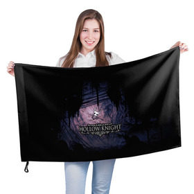 Флаг 3D с принтом HOLLOW KNIGHT в городе Новоалтайск, 100% полиэстер | плотность ткани — 95 г/м2, размер — 67 х 109 см. Принт наносится с одной стороны | game | games | hallownest | hollow knight | безымянный рыцарь | бои | враги | заброшенное королевство | игра | исследование | компьютерная игра | насекомые | персонаж | поиск | приключения | секреты