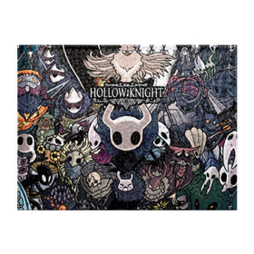 Обложка для студенческого билета с принтом Hollow Knight в городе Новоалтайск, натуральная кожа | Размер: 11*8 см; Печать на всей внешней стороне | hallownest | hollow knight | the knight | игры | компьютерная игра | реймер | рыцарь