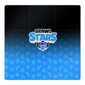 Магнитный плакат 3Х3 с принтом Brawl Stars. в городе Новоалтайск, Полимерный материал с магнитным слоем | 9 деталей размером 9*9 см | 3d | brawl stars | moba | pattern | абстракция | бравл старс | геометрия | градиент | жанр | игра | лого | логотип | надпись | паттерн | текстура