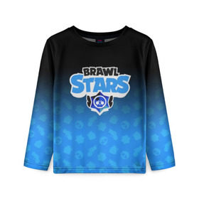 Детский лонгслив 3D с принтом Brawl Stars. в городе Новоалтайск, 100% полиэстер | длинные рукава, круглый вырез горловины, полуприлегающий силуэт
 | 3d | brawl stars | moba | pattern | абстракция | бравл старс | геометрия | градиент | жанр | игра | лого | логотип | надпись | паттерн | текстура