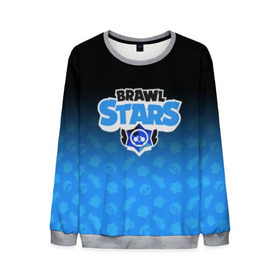 Мужской свитшот 3D с принтом Brawl Stars. в городе Новоалтайск, 100% полиэстер с мягким внутренним слоем | круглый вырез горловины, мягкая резинка на манжетах и поясе, свободная посадка по фигуре | 3d | brawl stars | moba | pattern | абстракция | бравл старс | геометрия | градиент | жанр | игра | лого | логотип | надпись | паттерн | текстура