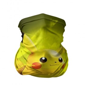 Бандана-труба 3D с принтом Pikachu Pika Pika в городе Новоалтайск, 100% полиэстер, ткань с особыми свойствами — Activecool | плотность 150‒180 г/м2; хорошо тянется, но сохраняет форму | pika | pikachu | аниме | детская | детям | игры | молния | мышка | мышь | пика | пикачу | покемон | покемоны