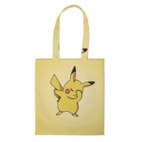 Сумка 3D повседневная с принтом Pikachu Pika Pika в городе Новоалтайск, 100% полиэстер | Плотность: 200 г/м2; Размер: 34×35 см; Высота лямок: 30 см | pika | pikachu | аниме | детская | детям | игры | молния | мышка | мышь | пика | пикачу | покемон | покемоны