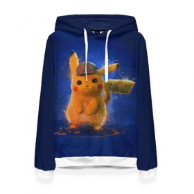 Женская толстовка 3D с принтом Pikachu Pika Pika в городе Новоалтайск, 100% полиэстер  | двухслойный капюшон со шнурком для регулировки, мягкие манжеты на рукавах и по низу толстовки, спереди карман-кенгуру с мягким внутренним слоем. | pika | pikachu | аниме | детская | детям | игры | молния | мышка | мышь | пика | пикачу | покемон | покемоны